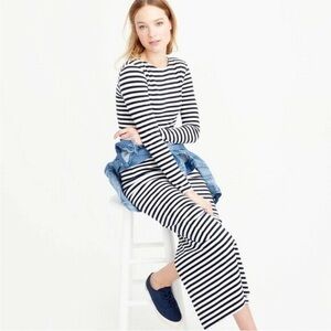J. Crew Maxi Stripe Dress